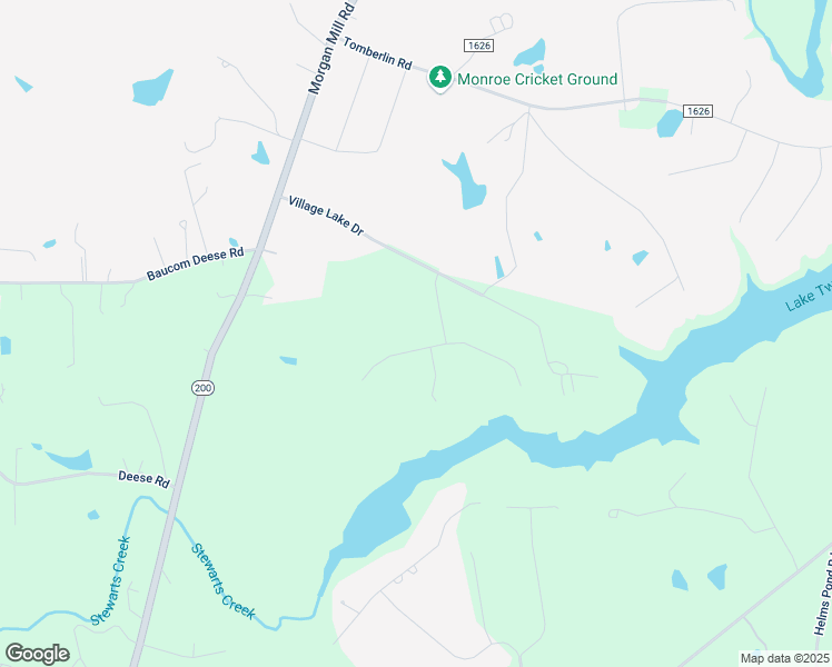 map of restaurants, bars, coffee shops, grocery stores, and more near 3505 Aegean Way in Monroe