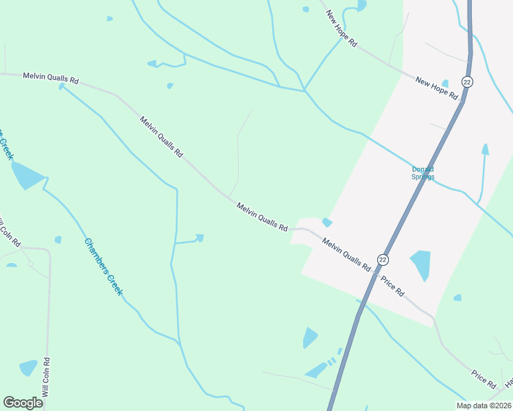 map of restaurants, bars, coffee shops, grocery stores, and more near 505 Melvin Qualls Road in Michie