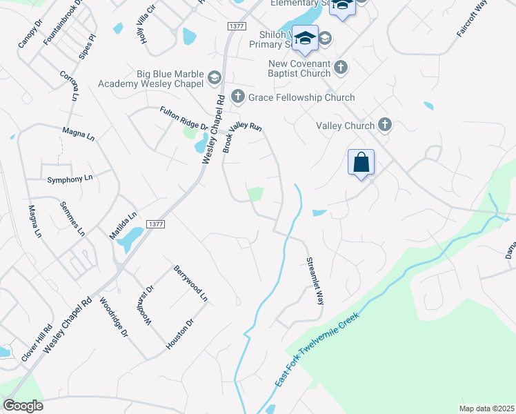 map of restaurants, bars, coffee shops, grocery stores, and more near 6014 Pine Cone Lane in Monroe