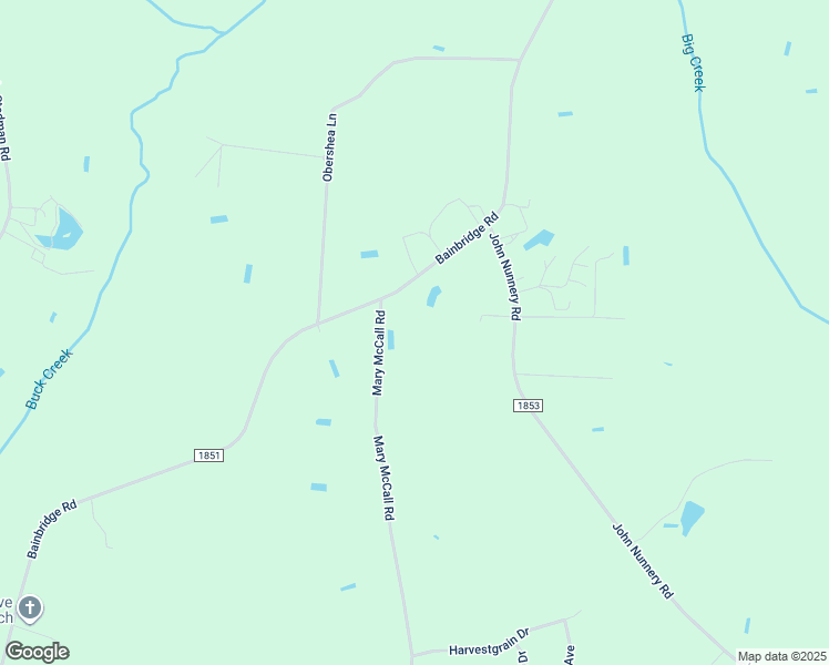 map of restaurants, bars, coffee shops, grocery stores, and more near 1034 Mary McCall Road in Stedman