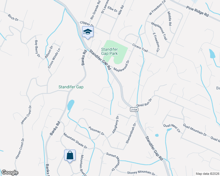 map of restaurants, bars, coffee shops, grocery stores, and more near 8427 Maple Valley Drive in Chattanooga