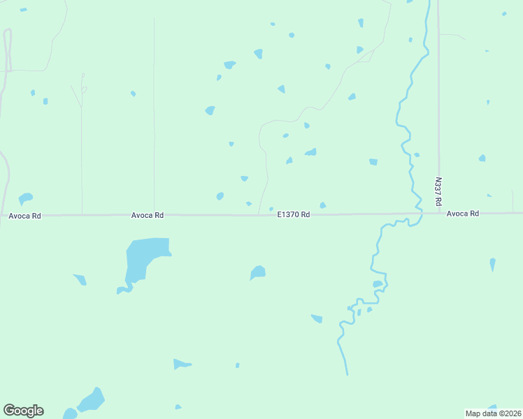 map of restaurants, bars, coffee shops, grocery stores, and more near 36374 Avoca Road in Wanette