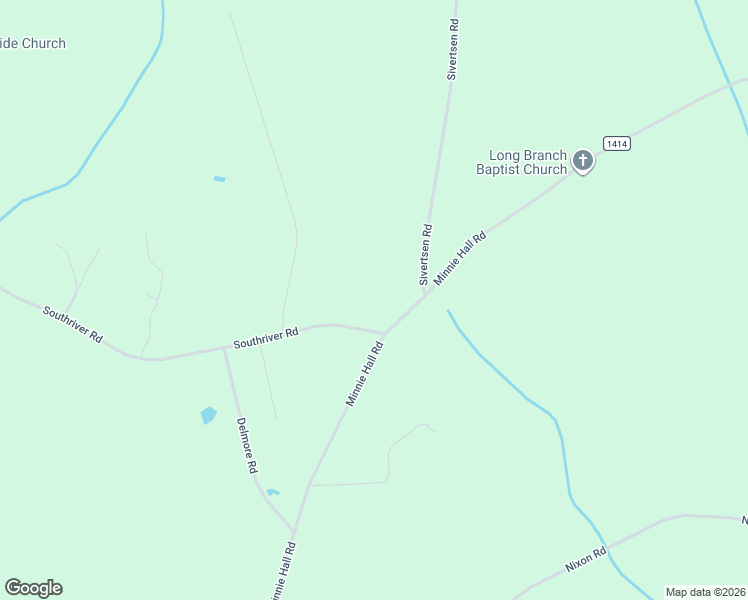 map of restaurants, bars, coffee shops, grocery stores, and more near 2271 Minnie Hall Road in Autryville