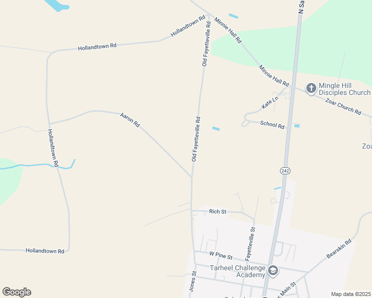 map of restaurants, bars, coffee shops, grocery stores, and more near in Salemburg