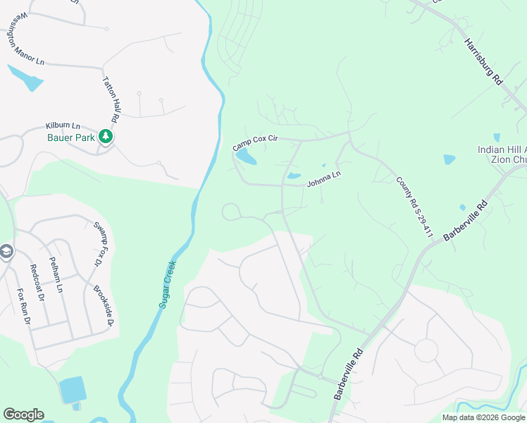map of restaurants, bars, coffee shops, grocery stores, and more near 6509 Ardenne Way in Fort Mill