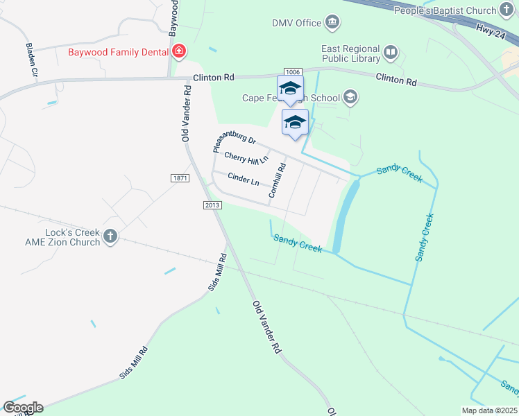 map of restaurants, bars, coffee shops, grocery stores, and more near 4256 Pleasantburg Drive in Fayetteville