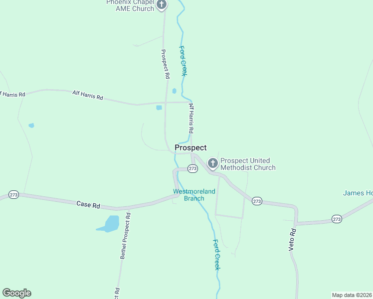 map of restaurants, bars, coffee shops, grocery stores, and more near in Prospect