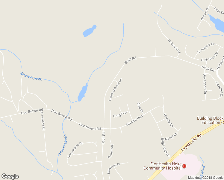 map of restaurants, bars, coffee shops, grocery stores, and more near 210 Longleaf Pines Drive in Raeford