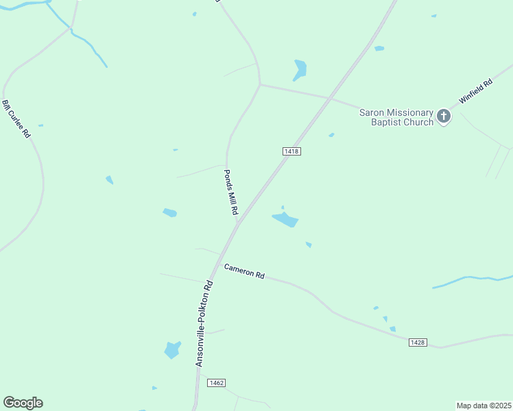 map of restaurants, bars, coffee shops, grocery stores, and more near 7849 Ansonville-Polkton Road in Polkton