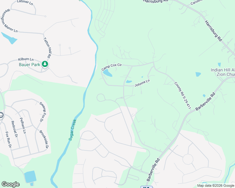 map of restaurants, bars, coffee shops, grocery stores, and more near 6509 Ardenne Way in Fort Mill