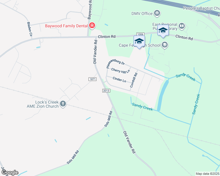 map of restaurants, bars, coffee shops, grocery stores, and more near 4216 Pleasantburg Drive in Fayetteville