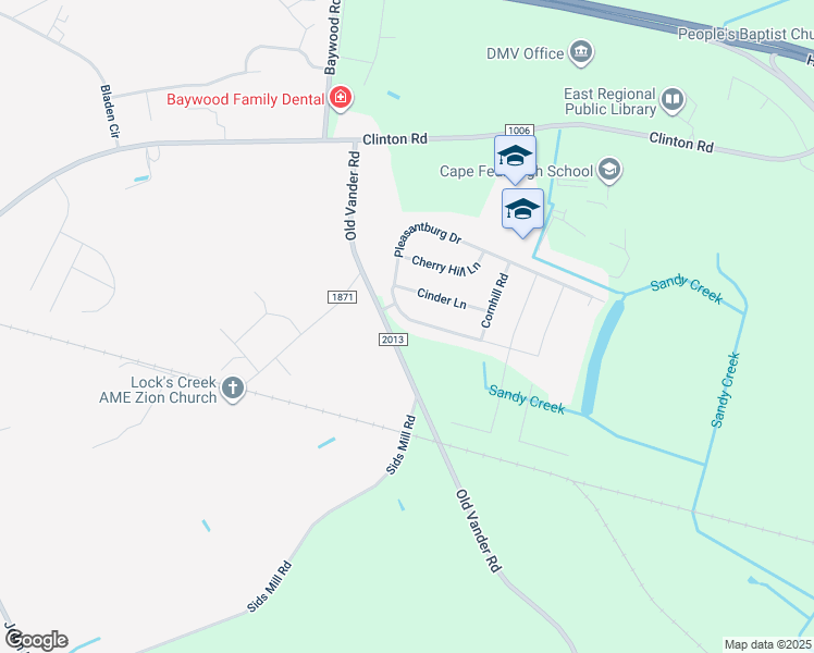 map of restaurants, bars, coffee shops, grocery stores, and more near 4216 Pleasantburg Drive in Fayetteville