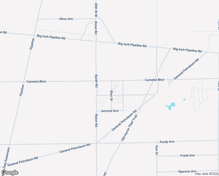 map of restaurants, bars, coffee shops, grocery stores, and more near 3892 Camelot Boulevard in Mojave