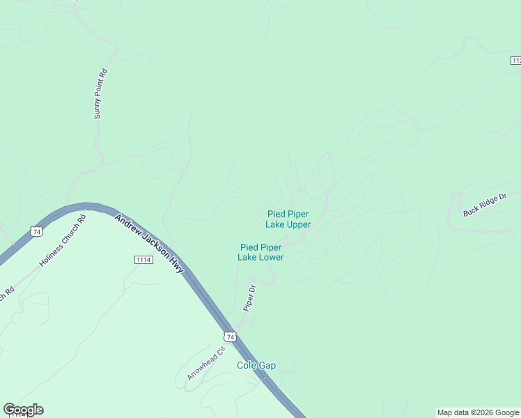 map of restaurants, bars, coffee shops, grocery stores, and more near 150 Ventura Lane in Murphy