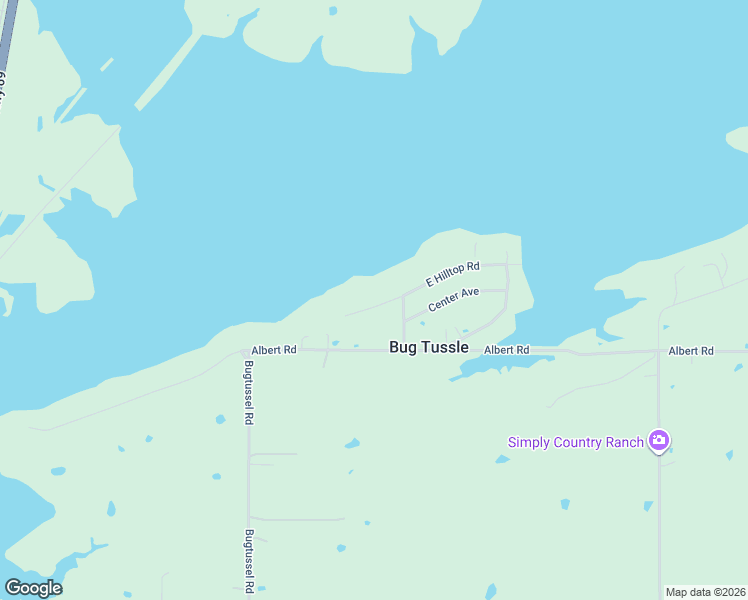 map of restaurants, bars, coffee shops, grocery stores, and more near 36 West Hilltop Road in McAlester