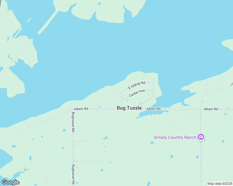 map of restaurants, bars, coffee shops, grocery stores, and more near 36 West Hilltop Road in McAlester