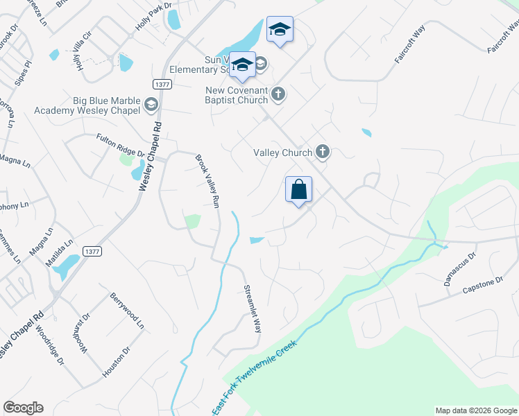 map of restaurants, bars, coffee shops, grocery stores, and more near 2004 Planters Knoll Lane in Monroe