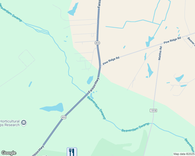 map of restaurants, bars, coffee shops, grocery stores, and more near 3030 Faison Highway in Clinton