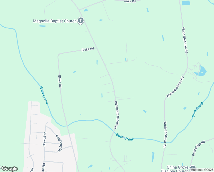 map of restaurants, bars, coffee shops, grocery stores, and more near 6126 Clint Street in Stedman