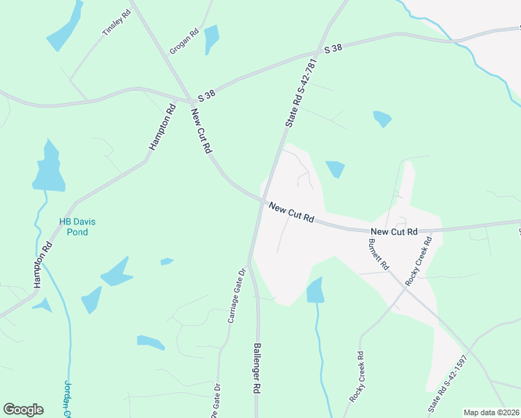 map of restaurants, bars, coffee shops, grocery stores, and more near 1411 State Road S-42-781 in Inman