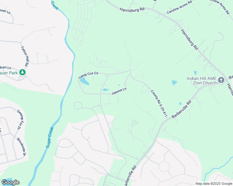 map of restaurants, bars, coffee shops, grocery stores, and more near 126 Johnna Park Lane in Fort Mill