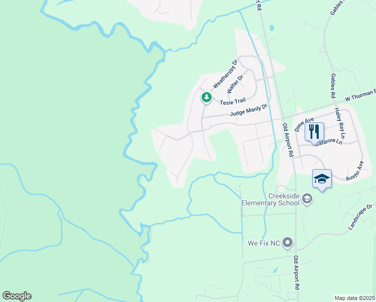 map of restaurants, bars, coffee shops, grocery stores, and more near 3306 Hardee Farms Drive in New Bern