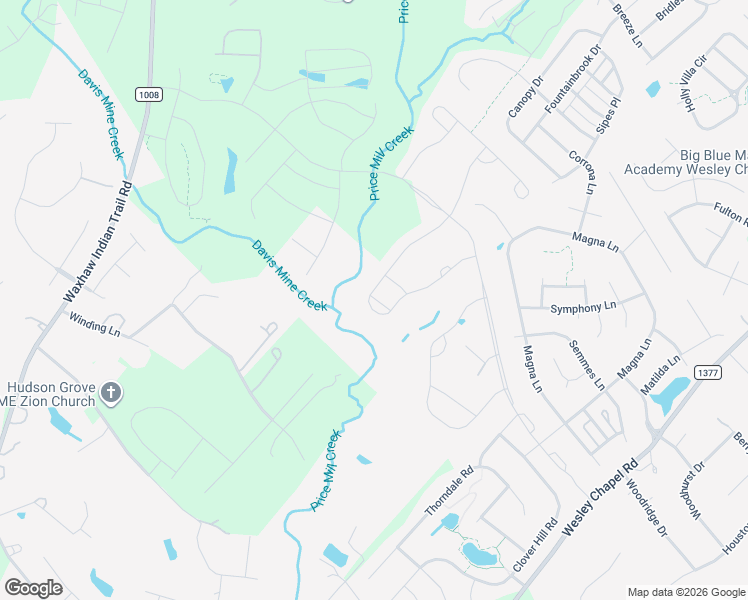 map of restaurants, bars, coffee shops, grocery stores, and more near Tanglewood Drive in Indian Trail
