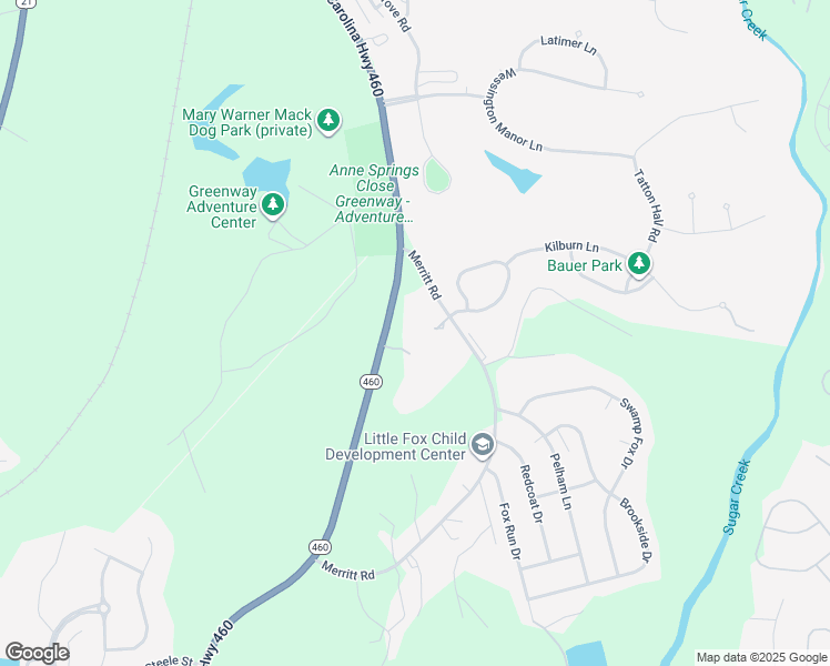 map of restaurants, bars, coffee shops, grocery stores, and more near 1770 Clydesdales Court in Fort Mill