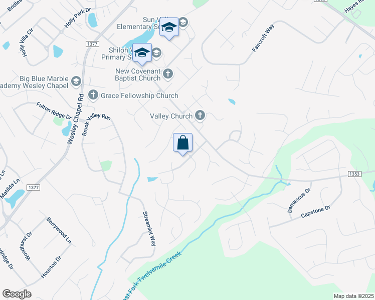 map of restaurants, bars, coffee shops, grocery stores, and more near 1007 Astoria Drive in Monroe