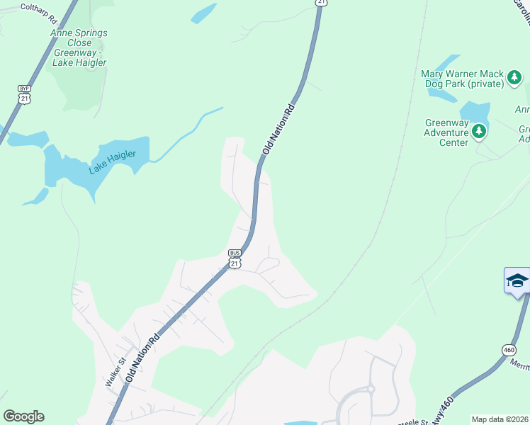 map of restaurants, bars, coffee shops, grocery stores, and more near 1608 Old Nation Road in Fort Mill