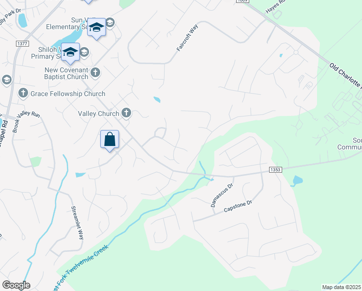 map of restaurants, bars, coffee shops, grocery stores, and more near 4003 William Clark Trail in Monroe