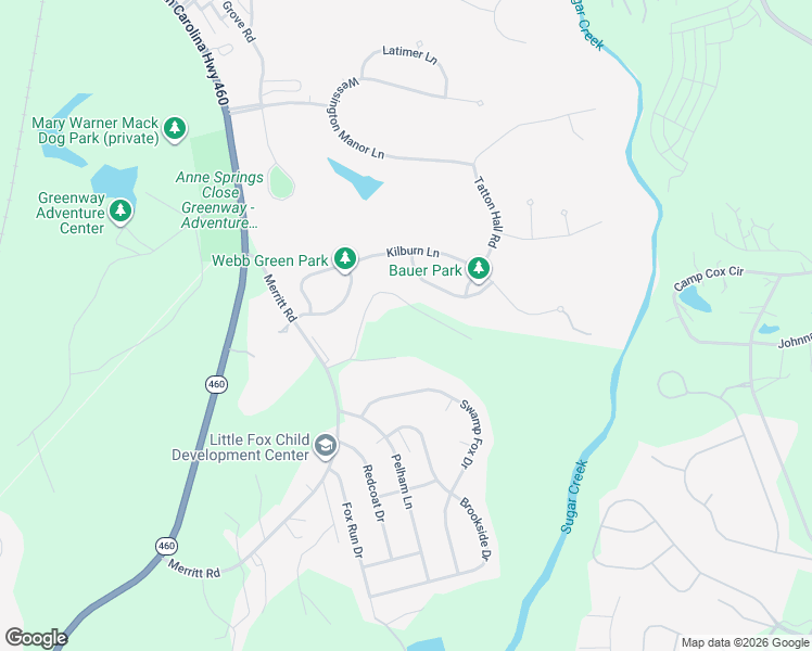 map of restaurants, bars, coffee shops, grocery stores, and more near 1573 Kennell Road in Fort Mill