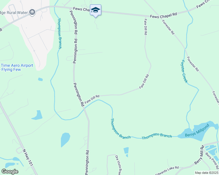 map of restaurants, bars, coffee shops, grocery stores, and more near 2170 Fate Dill Road in Greer