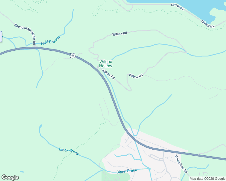 map of restaurants, bars, coffee shops, grocery stores, and more near 4522 Cummings Highway in Chattanooga