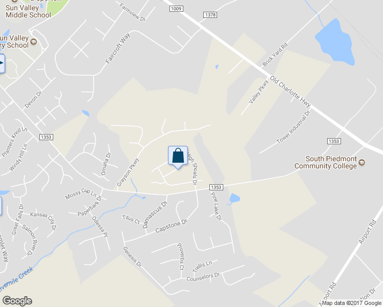 map of restaurants, bars, coffee shops, grocery stores, and more near 4231 High Shoals Drive in Monroe