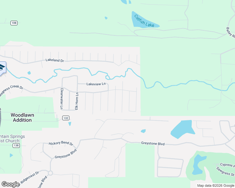 map of restaurants, bars, coffee shops, grocery stores, and more near 116 Magness Creek Drive in Cabot
