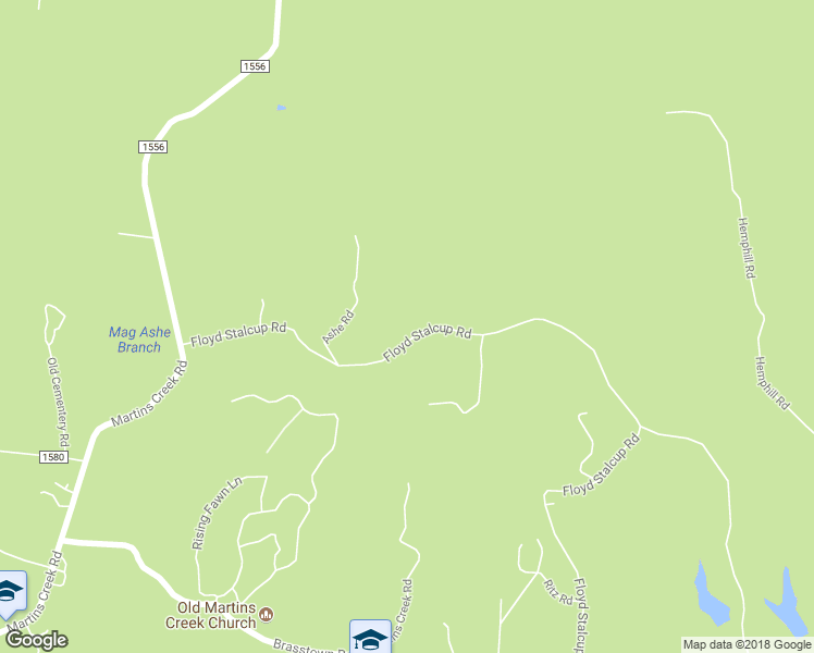 map of restaurants, bars, coffee shops, grocery stores, and more near 571 Floyd Stalcup Road in Murphy