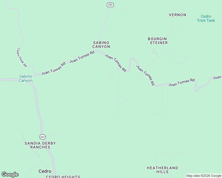 map of restaurants, bars, coffee shops, grocery stores, and more near 20 Juan Tomas Road in Tijeras