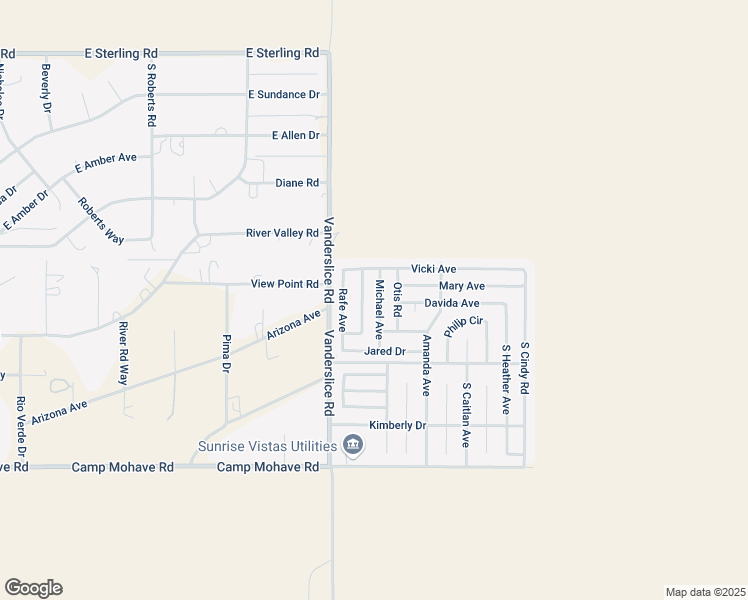 map of restaurants, bars, coffee shops, grocery stores, and more near 4270 Tamara Terrace in Fort Mohave