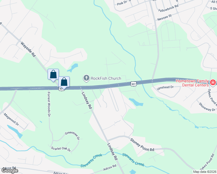 map of restaurants, bars, coffee shops, grocery stores, and more near 10218 Fayetteville Road in Raeford