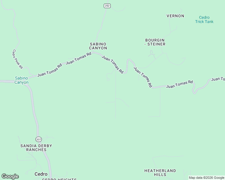 map of restaurants, bars, coffee shops, grocery stores, and more near 20 Juan Tomas Road in Tijeras