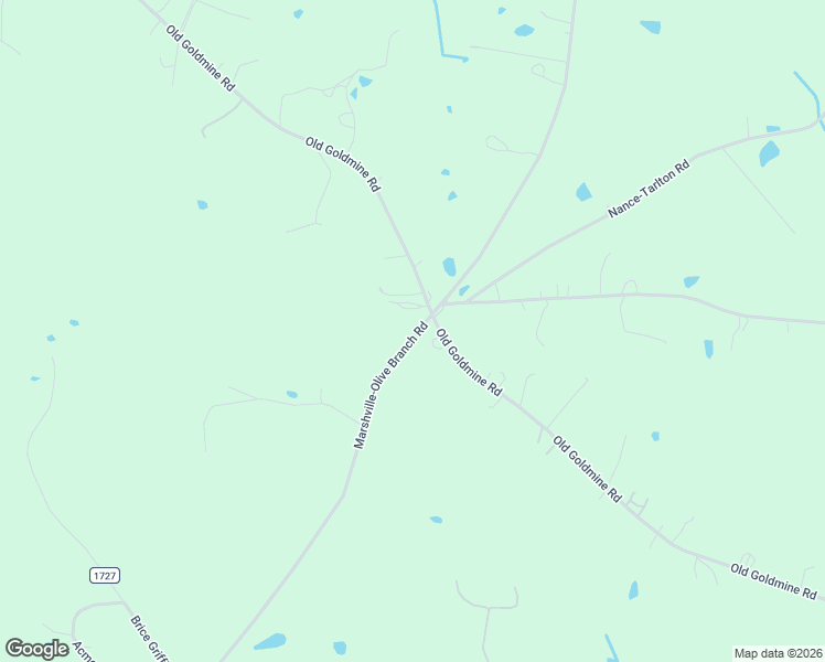 map of restaurants, bars, coffee shops, grocery stores, and more near 2530 Marshville-Olive Branch Road in Marshville