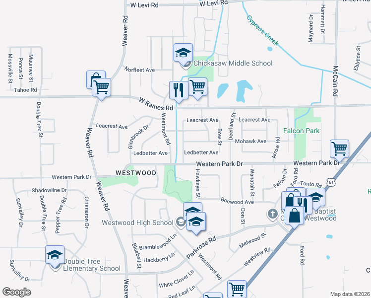 map of restaurants, bars, coffee shops, grocery stores, and more near 815 Mohawk Avenue in Memphis