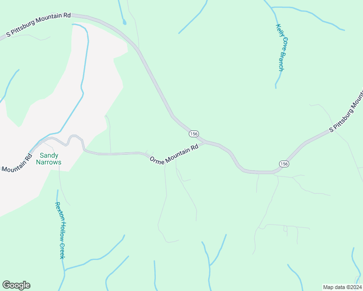 map of restaurants, bars, coffee shops, grocery stores, and more near 216 Orme Mountain Road in South Pittsburg