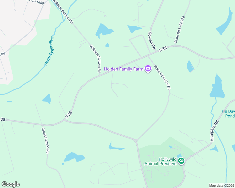 map of restaurants, bars, coffee shops, grocery stores, and more near 281 Little Mountain Circle in Inman