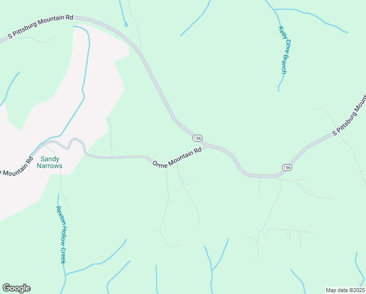 map of restaurants, bars, coffee shops, grocery stores, and more near 216 Orme Mountain Road in South Pittsburg