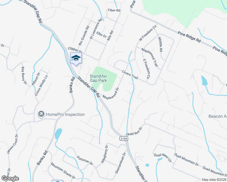 map of restaurants, bars, coffee shops, grocery stores, and more near 2421 Maplewood Drive in Chattanooga