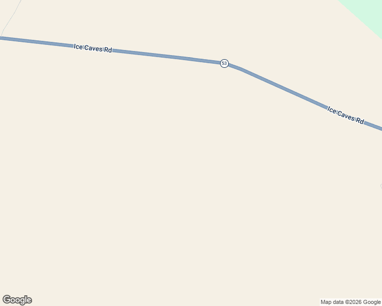map of restaurants, bars, coffee shops, grocery stores, and more near 3368 Ice Caves Road in Ramah