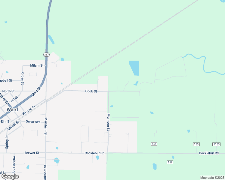 map of restaurants, bars, coffee shops, grocery stores, and more near 510 Cook Street in Ward