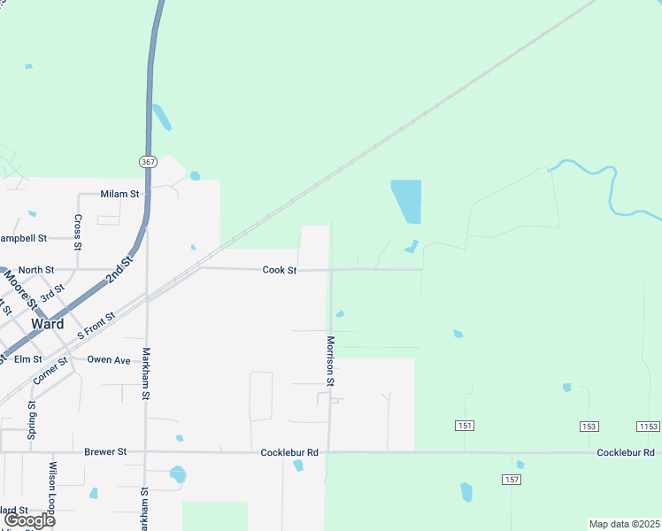 map of restaurants, bars, coffee shops, grocery stores, and more near 510 Cook Street in Ward